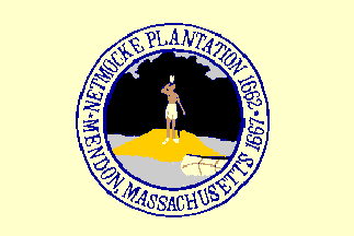 [Flag of Mendon, Massachusetts]