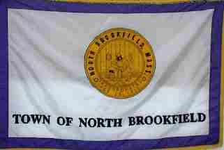 [Flag of North Brookfield, Massachusetts]