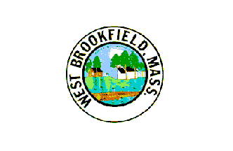 [Flag of West Brookfield, Massachusetts]