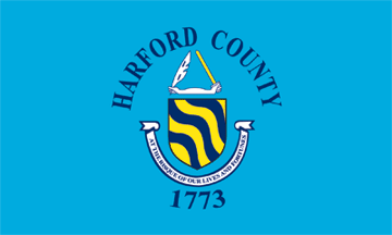 [Flag of Harford County, Maryland]