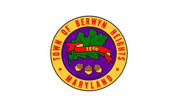 [Flag of Berwyn Heights, Maryland (U.S.)]