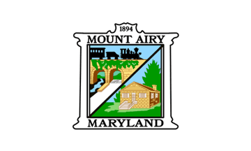 [Flag of Mt. Airy, Maryland]