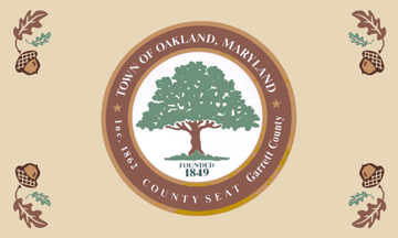 [Flag of Oakland, Maryland (U.S.)]