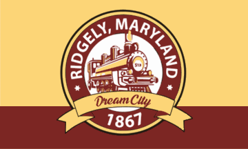 [Flag of Ridgely, Maryland (U.S.)]