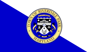 [Flag of Riverdale Park, Maryland]