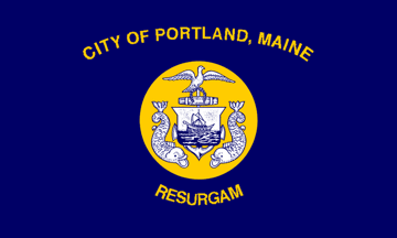 [Flag of Portland, Maine]