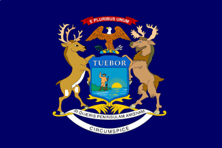 [Flag of Michigan]