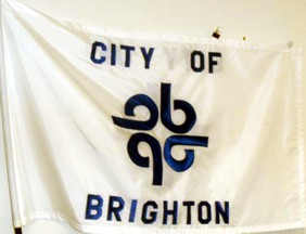 [Flag of Brighton, Michigan]