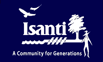 [flag of Isanti, Minnesota]