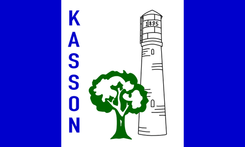 [flag of Kasson, Minnesota]
