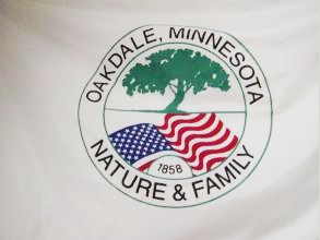 [Flag of Oakdale, Minnesota]