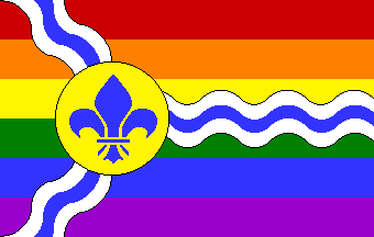 St. Louis Gay Pride flags (U.S.)