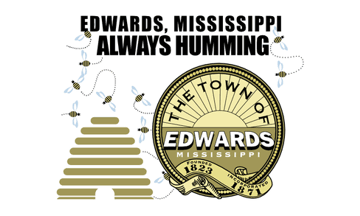 [flag of Edwards, Mississippi]