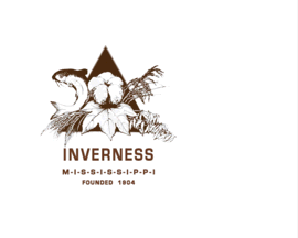 [flag of Inverness, Mississippi]