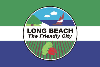 [flag of Long Beach, Mississippi]