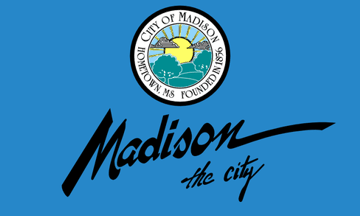 [flag of Madison, Mississippi]