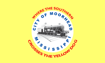 [flag of Moorhead, Mississippi]