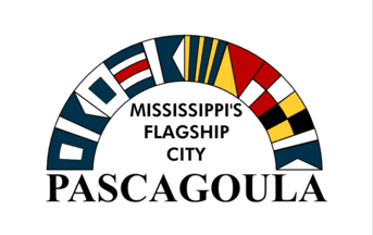 [flag of Pascagoula, Mississippi]