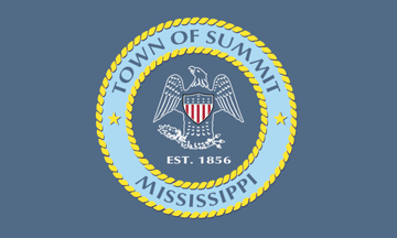 [flag of Summit, Mississippi]
