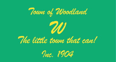 [flag of Woodland, Mississippi]