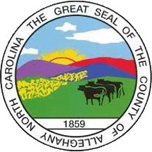 [seal of Alleghany County, North Carolina]