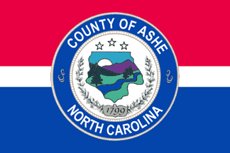 [Flag of Ashe County, North Carolina]