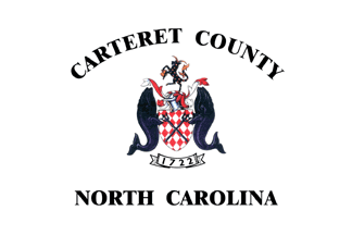 [Flag of Carteret County, North Carolina]