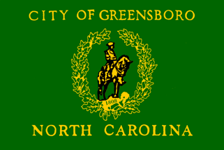 [flag of Greensboro, North Carolina]