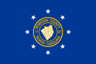 [Flag of Robeson County, North Carolina]