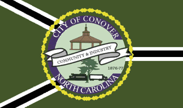 [flag of Conover, North Carolina]