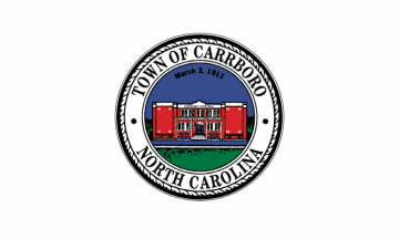 [flag of Carrboro, North Carolina]