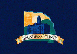 [Flag of Saunders County, Nebraska]
