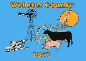 [Flag of Webster County, Nebraska]
