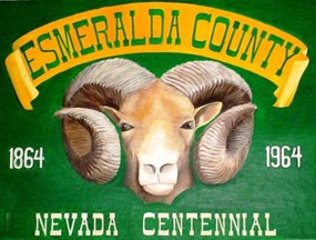 [Flag of Esmeralda County, Nevada]