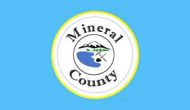 [Flag of Mineral County, Nevada]
