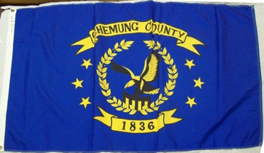 [Flag of Chemung County, New York]