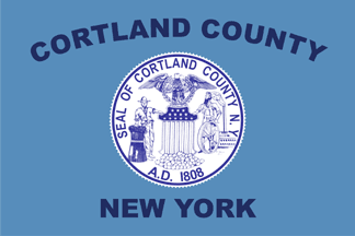 [Flag of Cortland County, New York]