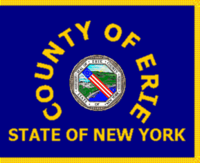 [Flag of Erie County, New York]