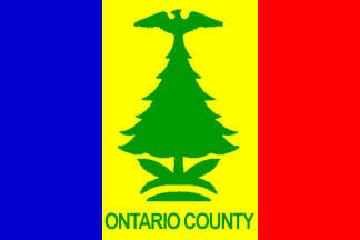 [Flag of Ontario County, New York]