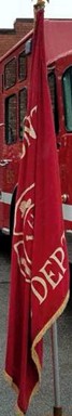 [Flag of Altamont Fire Department, New York]