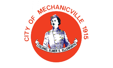 [Flag of Mechanicville, New York]