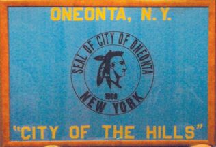[Flag of Oneonta City, New York]