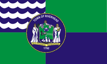 [Flag of Riverhead, New York]
