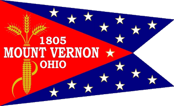 [Flag of Mount Vernon, Ohio]