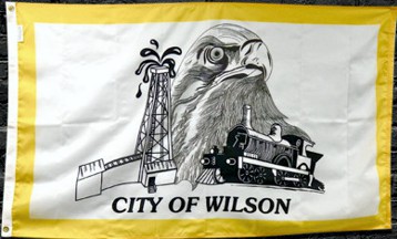 [Wilson, OK, flag]