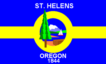 [Flag of St. Helens, Oregon]