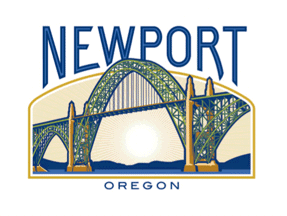 [Flag of Newport, Oregon]