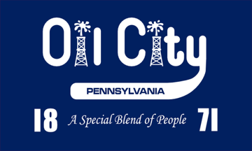 [Oil City, Pennsylvania Flag]