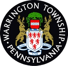 [Warrignton Township seal, Pennsylvania Flag]