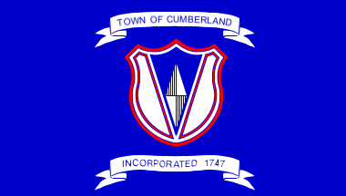 [Flag of Cumberland, Rhode Island]
